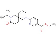 ethyl 6-(8-isopropyl-9-oxo-2,8-diazaspiro[5.5]undec-2-yl)nicotinate