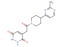 4-{2-[4-(2-methylpyrimidin-4-yl)piperidin-1-yl]-2-oxoethyl}-1,2-dihydropyridazine-3,6-dione
