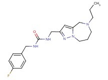 N-(4-fluorobenzyl)-N'-[(5-propyl-5,6,7,8-tetrahydro-4H-pyrazolo[1,5-a][1,4]diazepin-2-yl)methyl]urea