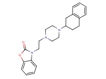 3-{2-[4-(1,2,3,4-tetrahydronaphthalen-2-yl)piperazin-1-yl]ethyl}-1,3-benzoxazol-2(3H)-one