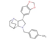 (3R*,3aR*,7aR*)-3-(1,3-benzodioxol-5-yl)-1-(4-methylbenzyl)octahydro-4,7-ethanopyrrolo[3,2-b]pyridine