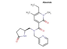 6-ethyl-1,5-dimethyl-2-oxo-N-{[(2S)-5-oxopyrrolidin-2-yl]methyl}-N-(pyridin-2-ylmethyl)-1,2-dihydropyridine-3-carboxamide