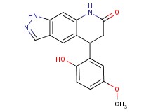 5-(2-hydroxy-5-methoxyphenyl)-1,5,6,8-tetrahydro-7H-pyrazolo[4,3-g]quinolin-7-one
