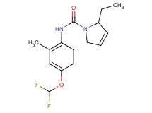 N-[4-(difluoromethoxy)-2-methylphenyl]-2-ethyl-2,5-dihydro-1H-pyrrole-1-carboxamide