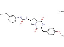 N-(3-ethylphenyl)-N'-[(3S,7S,8aS)-3-(4-methoxybenzyl)-1,4-dioxooctahydropyrrolo[1,2-a]pyrazin-7-yl]urea