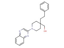 [4-(2-phenylethyl)-1-quinoxalin-2-ylpiperidin-4-yl]methanol