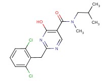 2-(2,6-dichlorobenzyl)-4-hydroxy-N-isobutyl-N-methylpyrimidine-5-carboxamide
