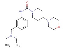 N-{3-[(diethylamino)methyl]phenyl}-4-morpholin-4-ylpiperidine-1-carboxamide