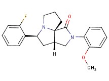 (3aS*,5S*,9aS*)-5-(2-fluorophenyl)-2-(2-methoxyphenyl)hexahydro-7H-pyrrolo[3,4-g]pyrrolizin-1(2H)-one