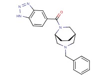 5-{[(1S*,5R*)-3-benzyl-3,6-diazabicyclo[3.2.2]non-6-yl]carbonyl}-1H-1,2,3-benzotriazole