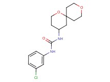 N-(3-chlorophenyl)-N'-1,9-dioxaspiro[5.5]undec-4-ylurea