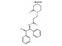 N-[(1S,2R)-2-hydroxy-1,2-diphenylethyl]-3-(2-oxopiperidin-1-yl)propanamide