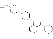 1'-ethyl-4-[2-(1-piperidinylcarbonyl)phenoxy]-1,4'-bipiperidine