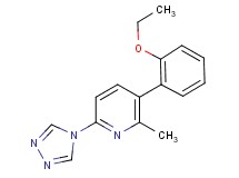 3-(2-ethoxyphenyl)-2-methyl-6-(4H-1,2,4-triazol-4-yl)pyridine