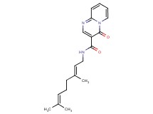 N-[(2E)-3,7-dimethylocta-2,6-dien-1-yl]-4-oxo-4H-pyrido[1,2-a]pyrimidine-3-carboxamide