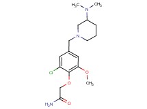2-(2-chloro-4-{[3-(dimethylamino)piperidin-1-yl]methyl}-6-methoxyphenoxy)acetamide