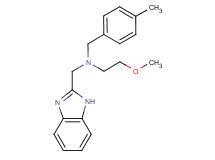 (1H-benzimidazol-2-ylmethyl)(2-methoxyethyl)(4-methylbenzyl)amine