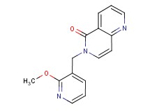 6-[(2-methoxypyridin-3-yl)methyl]-1,6-naphthyridin-5(6H)-one