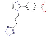 4-{1-[3-(1H-tetrazol-5-yl)propyl]-1H-imidazol-2-yl}benzoic acid