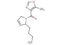 4-[(2-butyl-2,5-dihydro-1H-pyrrol-1-yl)carbonyl]-5-methyl-1,3-oxazole