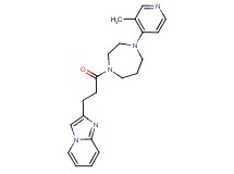 2-{3-[4-(3-methyl-4-pyridinyl)-1,4-diazepan-1-yl]-3-oxopropyl}imidazo[1,2-a]pyridine