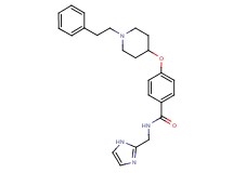 N-(1H-imidazol-2-ylmethyl)-4-{[1-(2-phenylethyl)-4-piperidinyl]oxy}benzamide