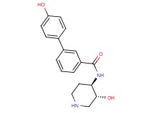 4'-hydroxy-N-[rel-(3R,4R)-3-hydroxy-4-piperidinyl]-3-biphenylcarboxamide hydrochloride