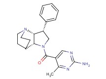 4-methyl-5-{[(3R*,3aR*,7aR*)-3-phenylhexahydro-4,7-ethanopyrrolo[3,2-b]pyridin-1(2H)-yl]carbonyl}pyrimidin-2-amine