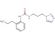 N-(2-propylphenyl)-N'-[3-(1H-1,2,3-triazol-1-yl)propyl]urea