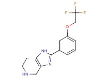 2-[3-(2,2,2-trifluoroethoxy)phenyl]-4,5,6,7-tetrahydro-1H-imidazo[4,5-c]pyridine dihydrochloride