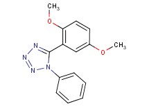 5-(2,5-dimethoxyphenyl)-1-phenyl-1H-tetrazole