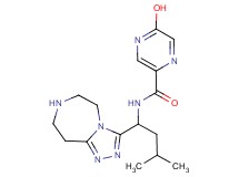 5-hydroxy-N-[3-methyl-1-(6,7,8,9-tetrahydro-5H-[1,2,4]triazolo[4,3-d][1,4]diazepin-3-yl)butyl]pyrazine-2-carboxamide