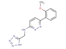 6-(2-methoxyphenyl)-N-(1H-tetrazol-5-ylmethyl)pyridazin-3-amine