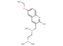 3-{[[2-(dimethylamino)ethyl](methyl)amino]methyl}-6-ethoxy-2-quinolinol