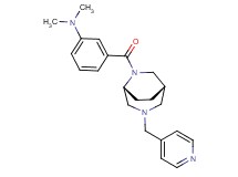 N,N-dimethyl-3-{[(1S*,5R*)-3-(4-pyridinylmethyl)-3,6-diazabicyclo[3.2.2]non-6-yl]carbonyl}aniline