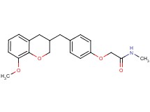 2-{4-[(8-methoxy-3,4-dihydro-2H-chromen-3-yl)methyl]phenoxy}-N-methylacetamide