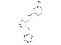 N-[(1-benzyl-1H-imidazol-2-yl)methyl]-4-methyl-2-pyrimidinamine