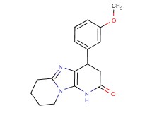 4-(3-methoxyphenyl)-3,4,6,7,8,9-hexahydropyrido[3',2':4,5]imidazo[1,2-a]pyridin-2(1H)-one