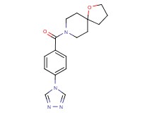 8-[4-(4H-1,2,4-triazol-4-yl)benzoyl]-1-oxa-8-azaspiro[4.5]decane