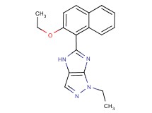 5-(2-ethoxy-1-naphthyl)-1-ethyl-1,4-dihydroimidazo[4,5-c]pyrazole