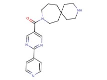 9-{[2-(4-pyridinyl)-5-pyrimidinyl]carbonyl}-3,9-diazaspiro[5.6]dodecane hydrochloride