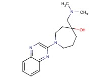 4-[(dimethylamino)methyl]-1-(2-quinoxalinyl)-4-azepanol