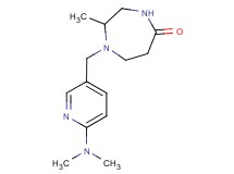 1-{[6-(dimethylamino)pyridin-3-yl]methyl}-2-methyl-1,4-diazepan-5-one