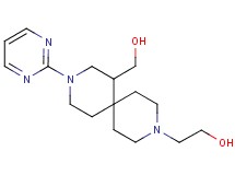 2-[7-(hydroxymethyl)-9-pyrimidin-2-yl-3,9-diazaspiro[5.5]undec-3-yl]ethanol