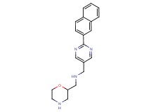 (2-morpholinylmethyl){[2-(2-naphthyl)-5-pyrimidinyl]methyl}amine dihydrochloride