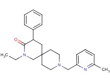 2-ethyl-9-[(6-methyl-2-pyridinyl)methyl]-4-phenyl-2,9-diazaspiro[5.5]undecan-3-one