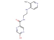 5-hydroxy-N-{2-[(3-methylpyridin-4-yl)amino]ethyl}pyrazine-2-carboxamide
