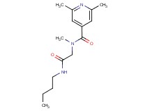 N-[2-(butylamino)-2-oxoethyl]-N,2,6-trimethylisonicotinamide