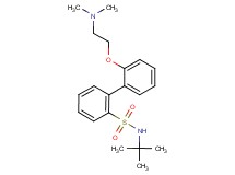 N-(tert-butyl)-2'-[2-(dimethylamino)ethoxy]biphenyl-2-sulfonamide