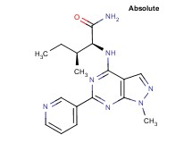N~2~-[1-methyl-6-(3-pyridinyl)-1H-pyrazolo[3,4-d]pyrimidin-4-yl]-L-isoleucinamide